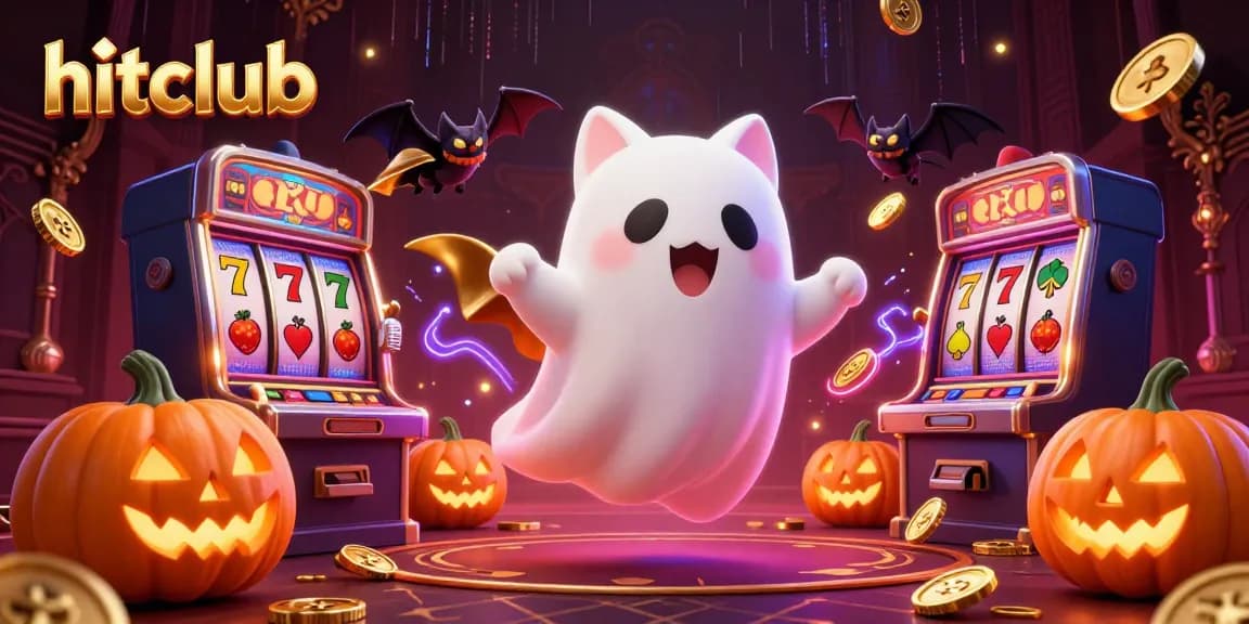 Join hitclub in a haunted casino realm filled with ghostly charm and thrilling slot action.