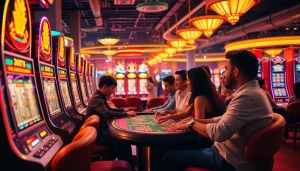 View participants enjoying interactive gaming experiences at https://talkprep.org/, illustrating the thrill of sports betting.