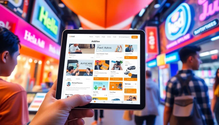 Engaging Hela Add online classifieds marketplace showcasing diverse ads and services.