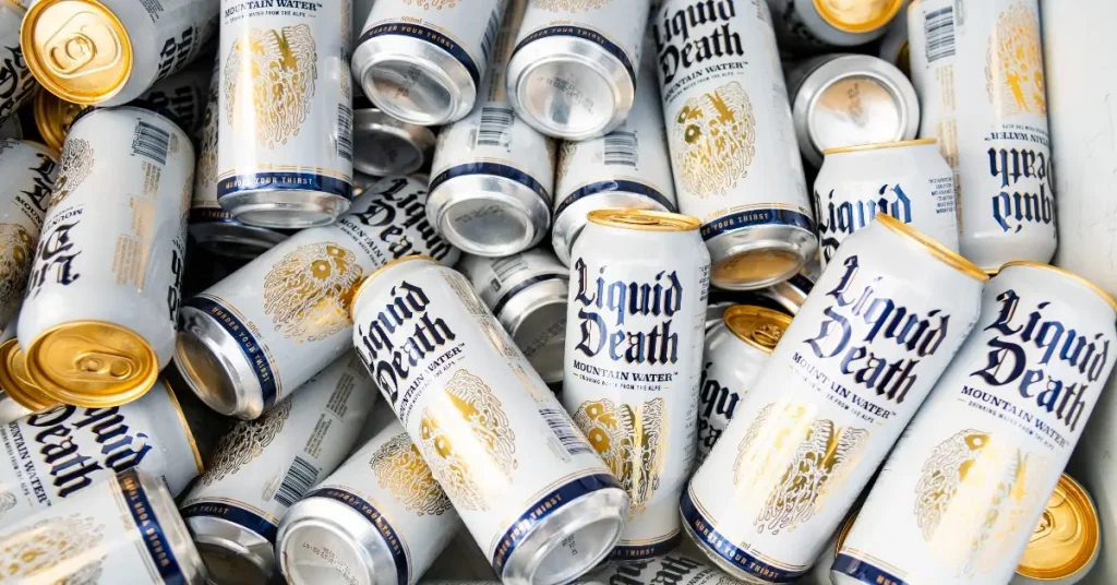 liquid death rest in peach