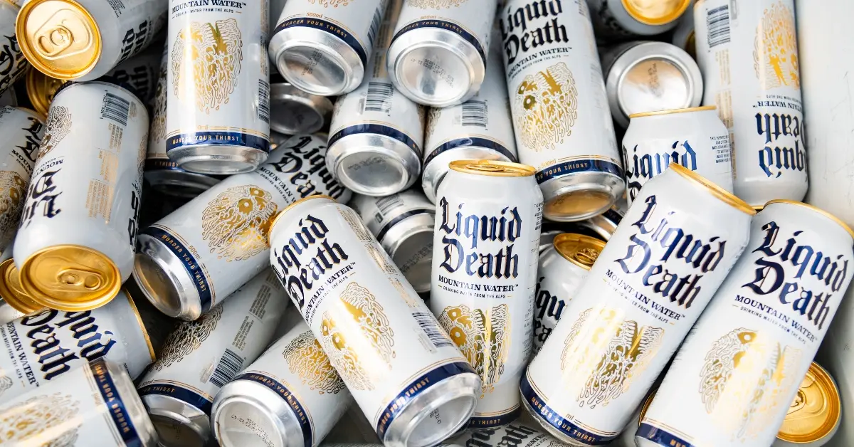 liquid death rest in peach