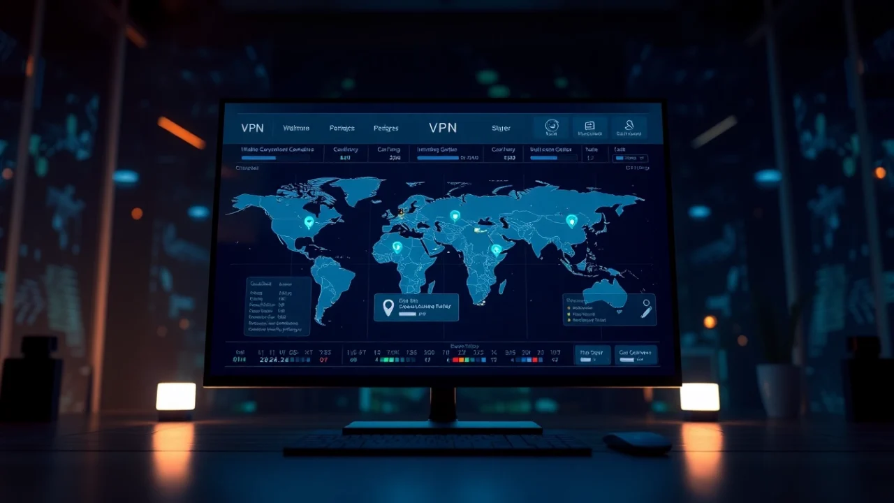 快连官网 - 展示全球连接与高速的现代 VPN 界面。