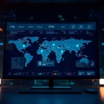 快连官网 - 展示全球连接与高速的现代 VPN 界面。