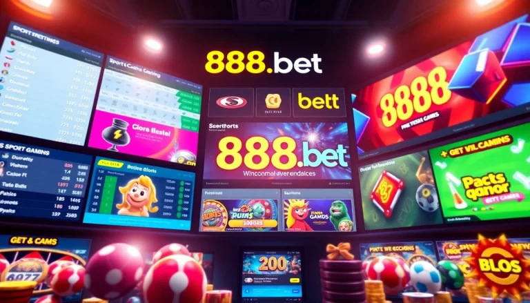 Experience seamless gaming at 888b.bet with vibrant sports betting and casino options.