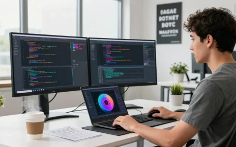 Developing innovative software solutions at https://factors.org.uk with modern tools and dynamic workspace.